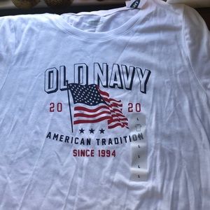 Old navy flag shirt